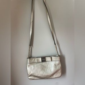 Gold Kate spade cross body